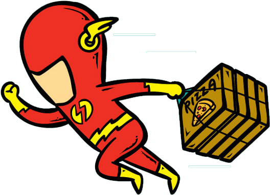 The Flash Batman Superman Catwoman - Super Hero Pillow Cover W/ Cushion By Zwollip (pizza) (600x442)