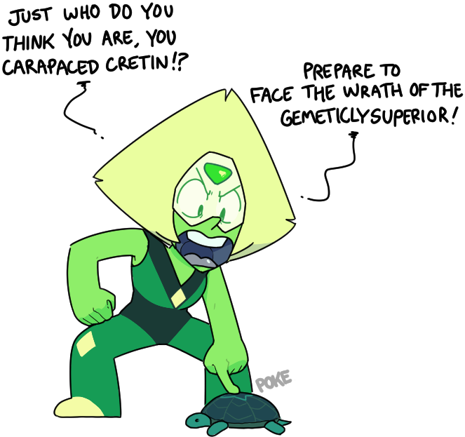 Just Who Do You Think You Are, You Carapaced Cretin - Pearl Steven Universe Poses (712x712)