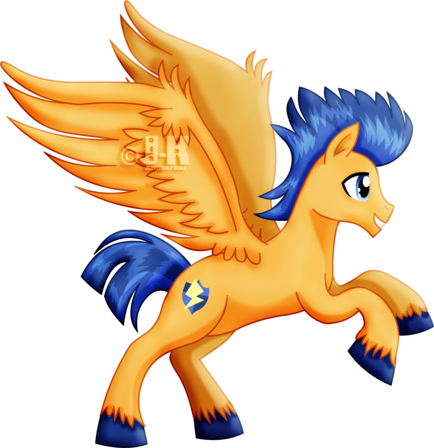 Flash Sentry The Pegasus By Jotakaanimation - Cartoon (880x908)