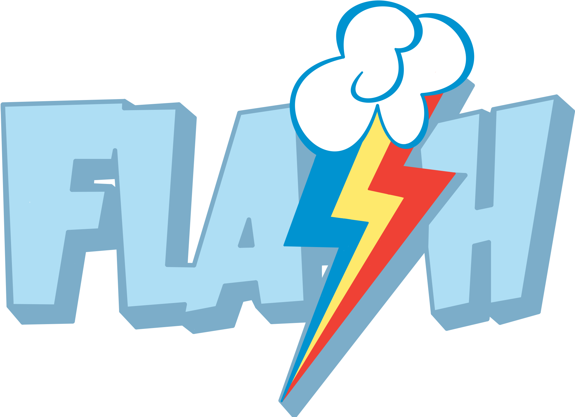 Flash Rainbow Dash By Thecoltalition Flash Rainbow - Graphic Design (2048x1400)