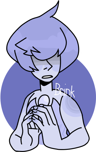 I Wonder How Long Blue Diamond Has Owned Blue Pearl - Cartoon (450x705)