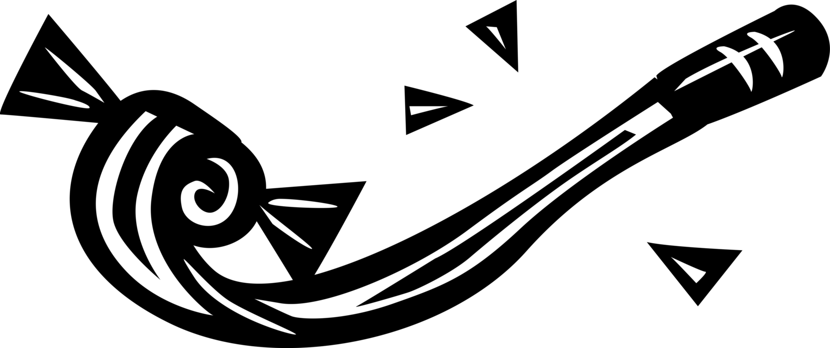 Vector Illustration Of Party Favor Noisemaker Helps - Vector Illustration Of Party Favor Noisemaker Helps (1668x700)