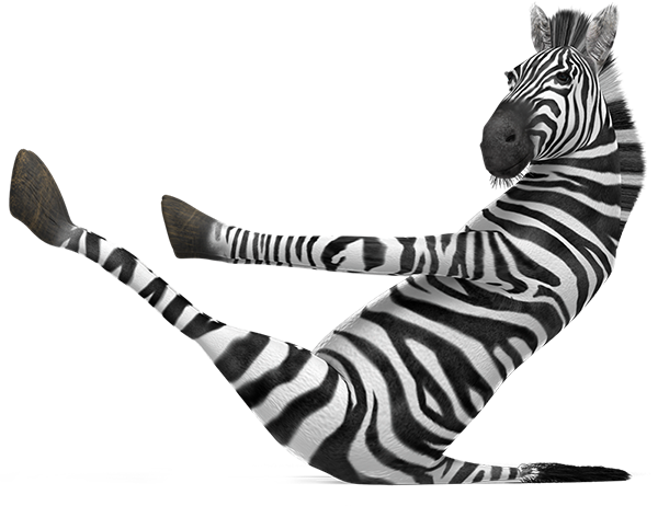 Zebra Sarasa - Zebra Pen Mascot (600x462)