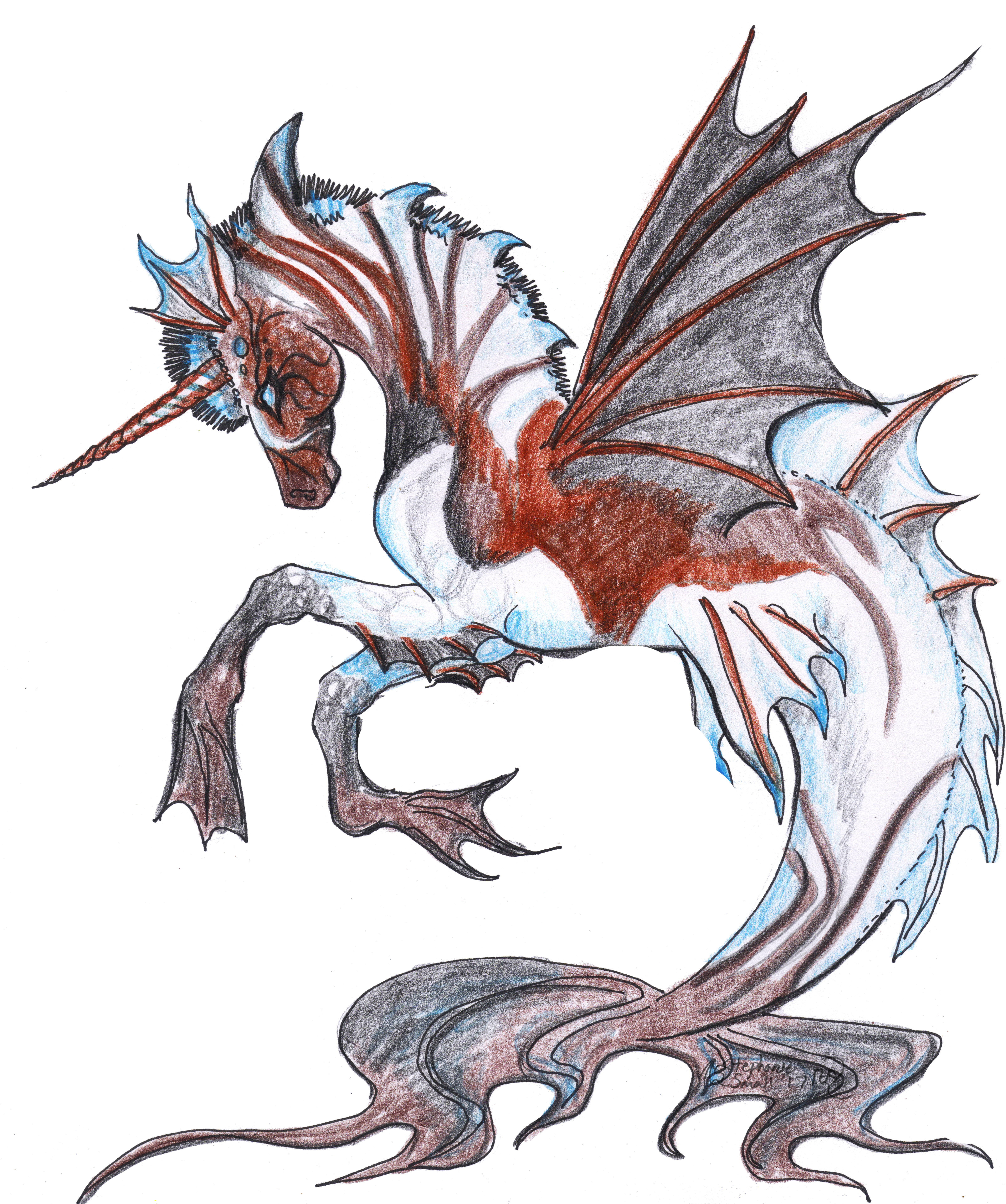 Monlaer The Hippocampus Stallion Zebra Quagga By Stephaniesmall - Monlaer The Hippocampus Stallion Zebra Quagga By Stephaniesmall (4834x5789)