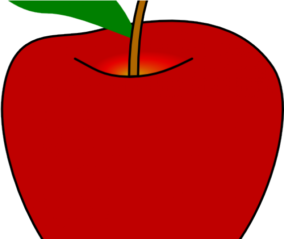 Red Apple Clipart - Apple Clip Art (640x480)