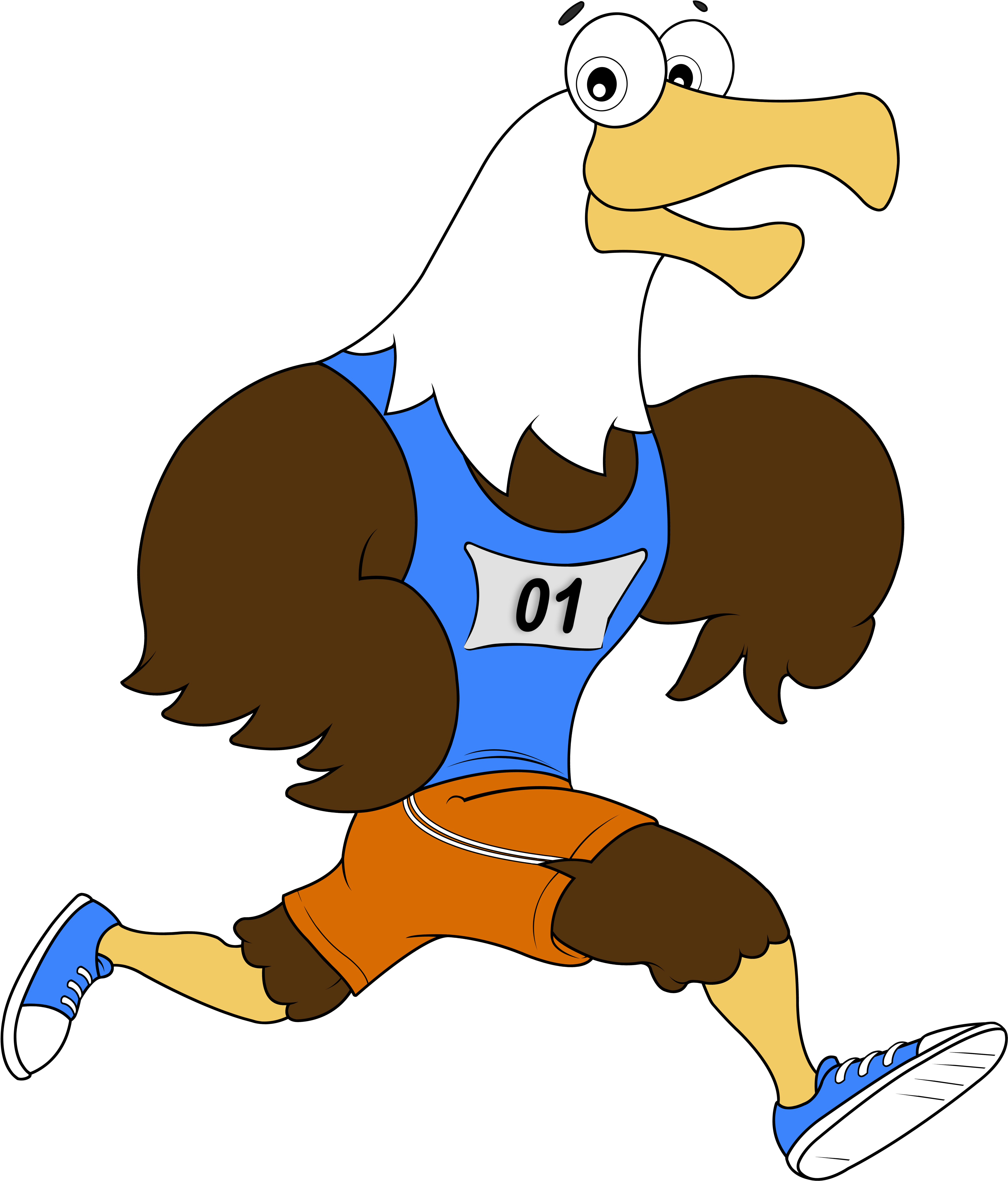 Athletics - Eagle Running (4800x5700)