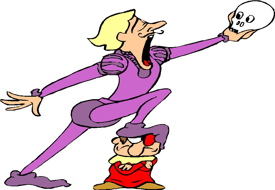 Actor Clipart Movie Day - Hamlet Parody (906x642)