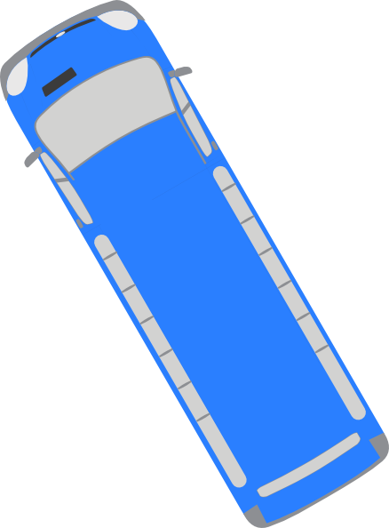 Blue Bus 120 Clip Art At Clkercom Vector Clip Art - Blue Bus 120 Clip Art At Clkercom Vector Clip Art (438x594)