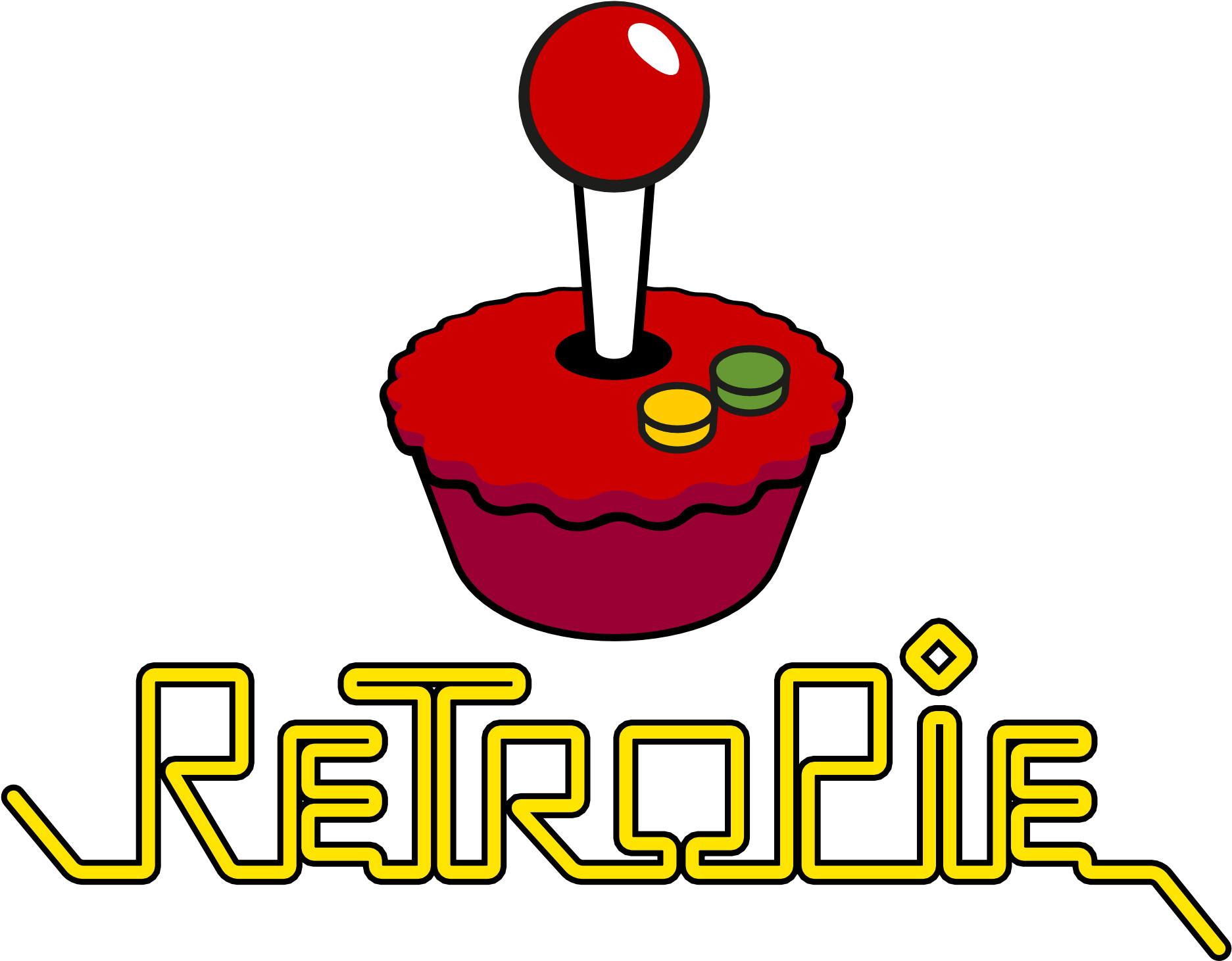 How To Create A Retropie On Raspberry Pi & - Retro Games Arcade Type Controller Compatible With (2040x1586)