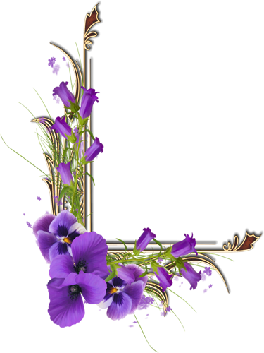 Sierranden - Bordures De Pages Word Fleurs (375x500)