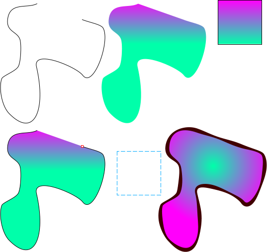 Join Shapes Break Shapes Select Open End Of Path - Join Shapes Break Shapes Select Open End Of Path (537x507)