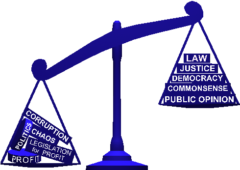 Injustice Clipart Physical Balance - Corruption Proverbs (500x400)