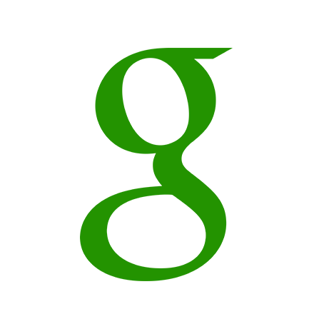 Pure And Rich Milk From Happy Cows Living In The Open - Google Logo Black And White (440x440)