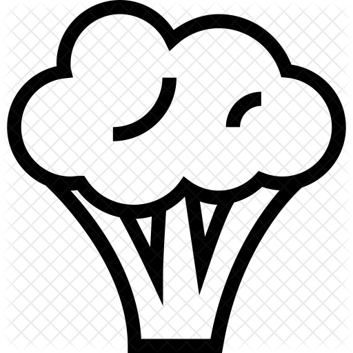 Broccoli Icon - Брокколи Иконка (512x512)