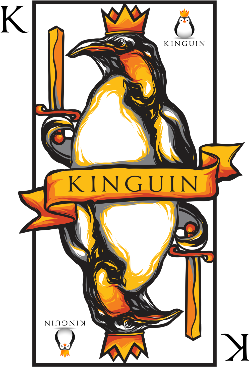 Kinguin T-shirt Design Contest - Cartoon (1500x1500)
