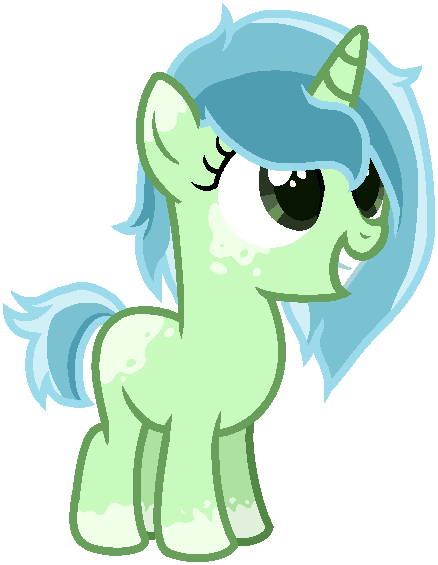 [mlp Oc] Puddle Splash By Zeiie - Cartoon (438x565)