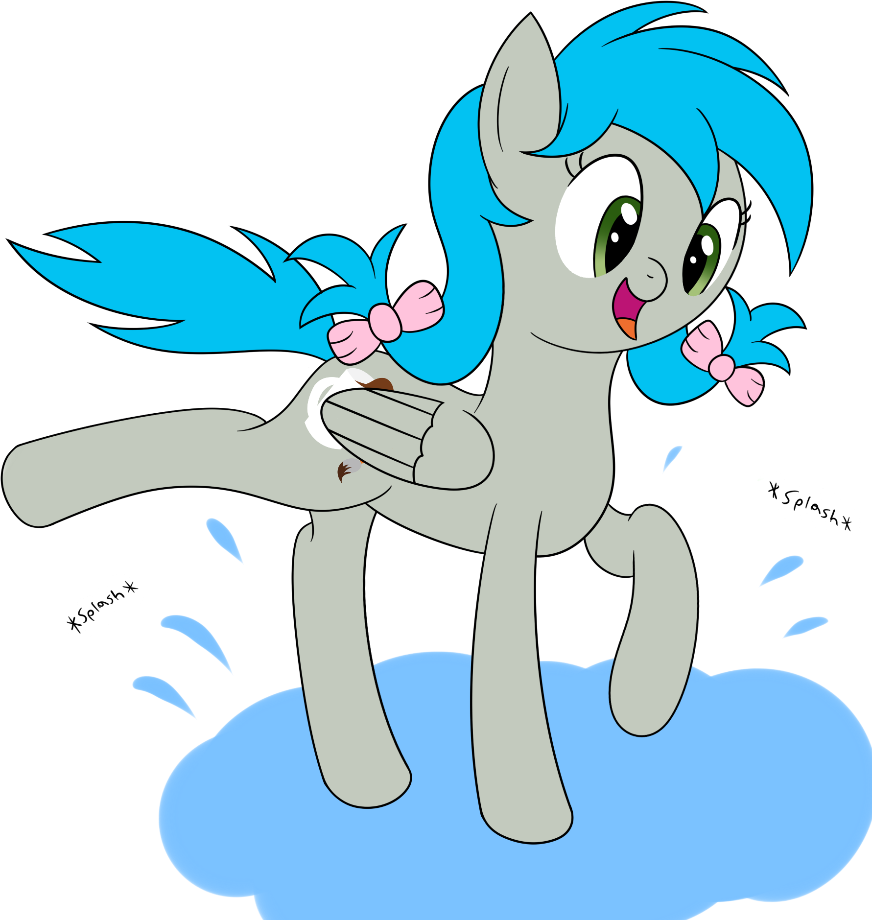 Joey, Female, Oc, Oc - Cartoon (2000x2000)