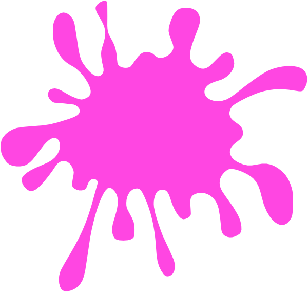 Ink Clipart Splash - Paint Splash Clipart (600x568)