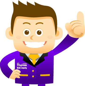 We Come To You - Flat Design Orang Png (362x366)