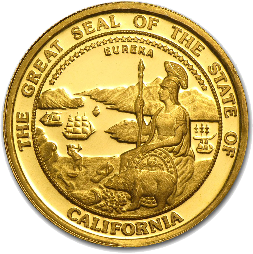 Seal Of California Notary Public - Great Seal Of California (871x874)