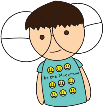I Was A Very Dorky Kid - Cartoon (360x360)