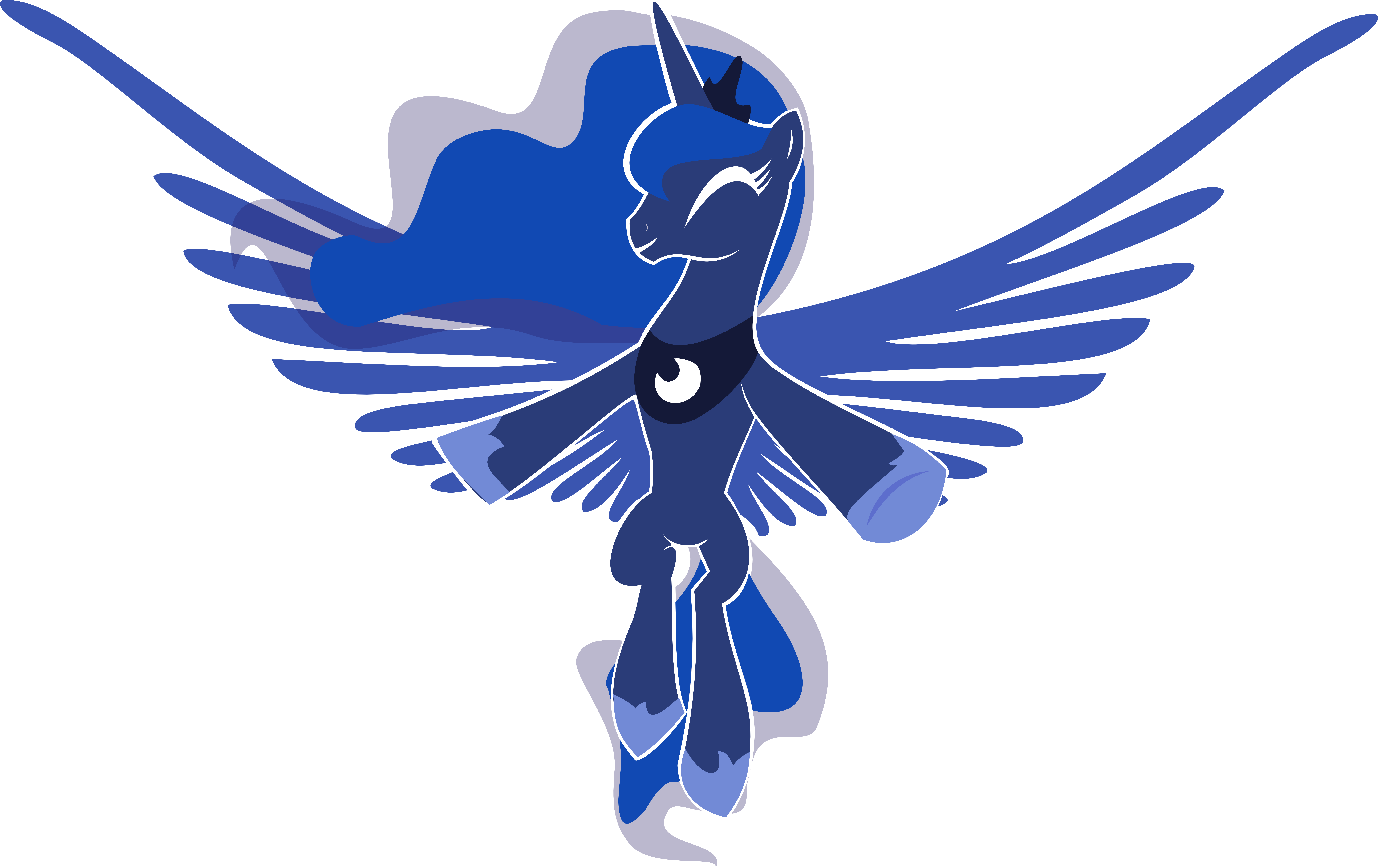 Eyes Closed, Female, Princess Luna, Safe, Simple Background, - Eyes Closed, Female, Princess Luna, Safe, Simple Background, (9986x6292)
