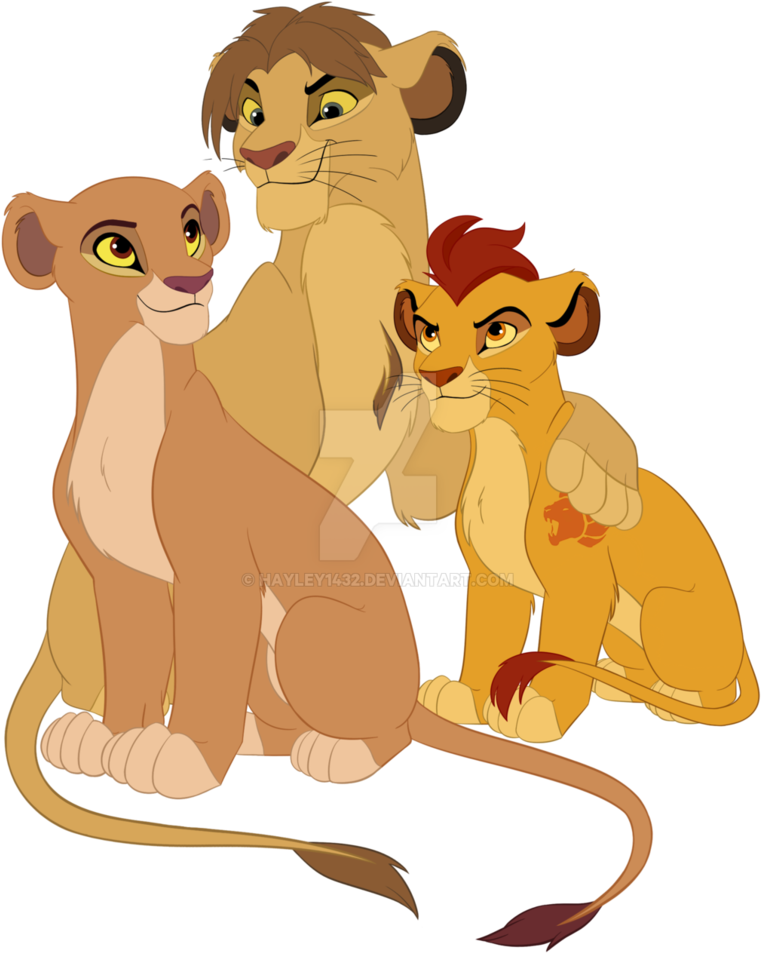 Three Siblings By Hayley1432 - Digital Art (772x1034)