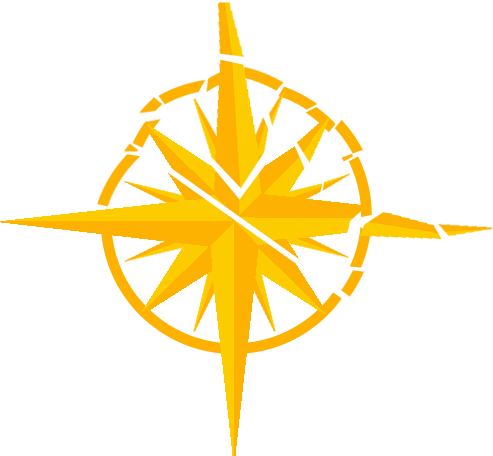 Broken Compass Rose Cutie Mark By Lost-journeyer - Compass Rose Cutie Mark (493x456)