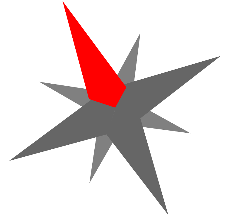 I Used Adobe Illustrator To Make The Compass Graphic - Illustration (785x736)