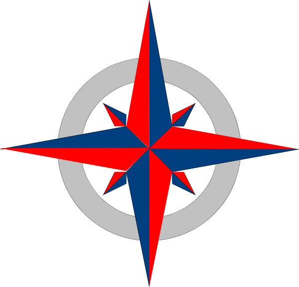 Red And Blue Compass (600x577)