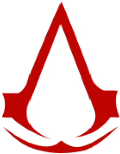 The Assassin Symbol Carries Imo A Part Of The Assassins - Red Assassins Creed Symbol (674x518)