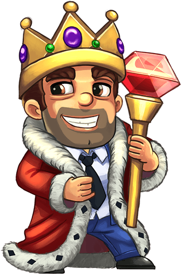 King Outfit - Cartoon (650x650)
