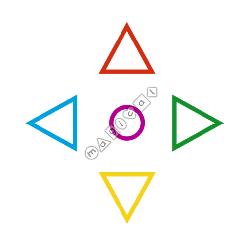 Design Of Playground Marking/equipment - Arrow Right Left (490x500)