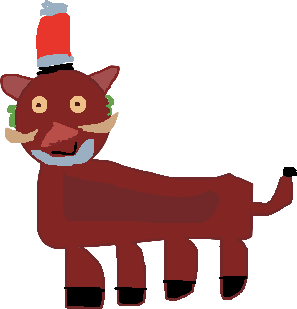 Dandy Claus Drawing By Friendshipfan1996 - Cartoon (639x674)