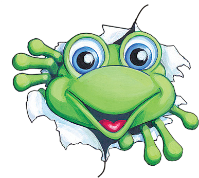 Cartoon - Just A Quick Note To Say Hello (410x353)