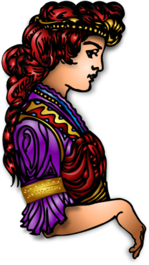 Vector Clip Art - Maiden Images Clip Art (600x1065)