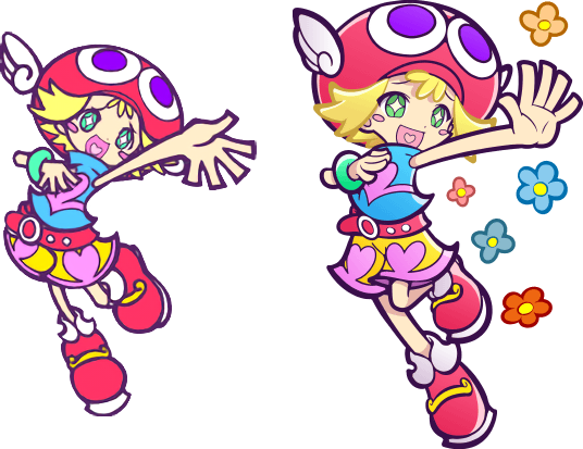 Anniversary Adds Shading, Giving It A More Refined - ぷよ クエ ポップ な アミティ (536x413)