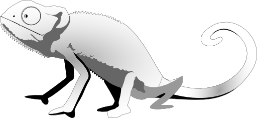 Clipart Gecko (512x235)