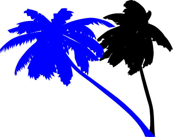 Palm Trees Clip Art (600x475)