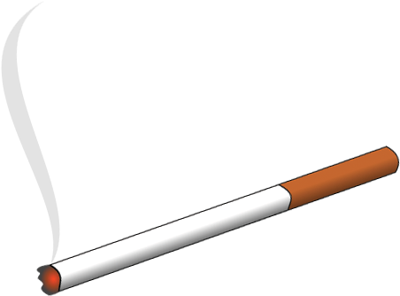 Download Free High-quality Cigarette Png Transparent - Horizontal Bar (492x358)