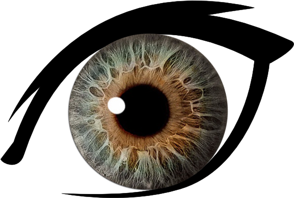 Green Eyes Clipart Brow - Eye Png Transparent Background (600x392)