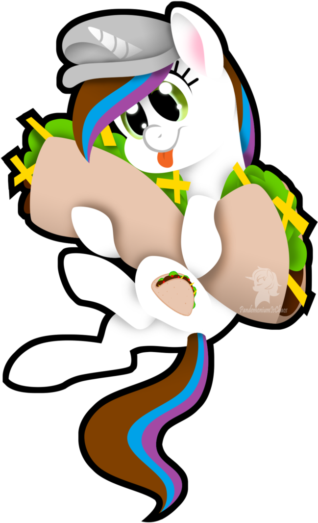 Tommy-taco Sticker By Theartsyemporium - Cartoon (730x1095)