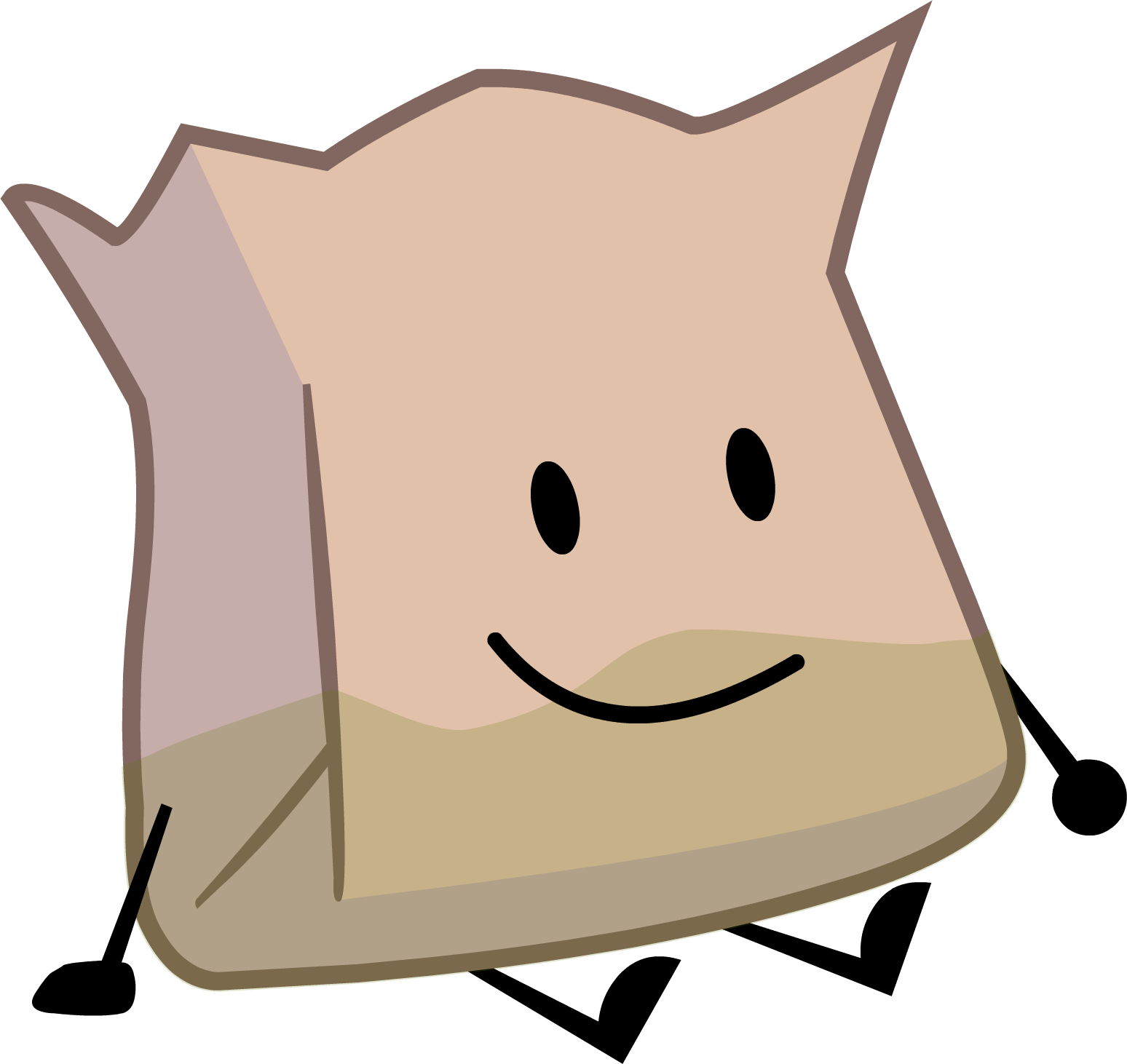 Barf Bagidfb Pose - Bfb Barf Bag Licking - (1548x1462) Png Clipart Download...