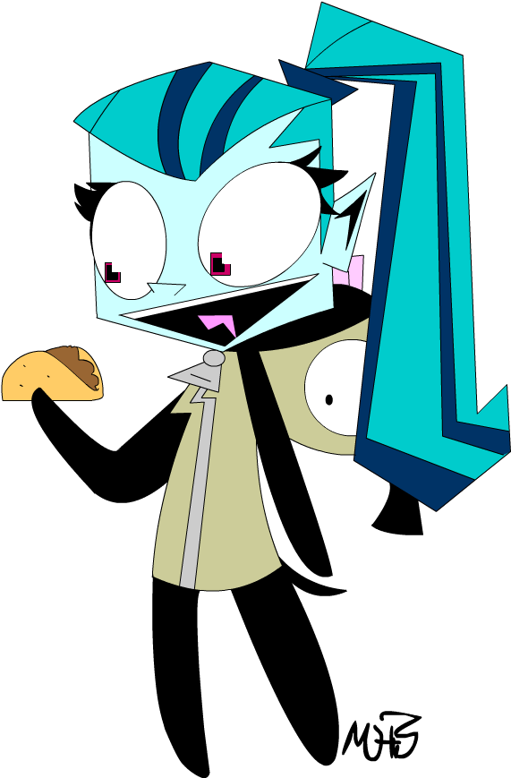 Mushroomcookiebear, Equestria Girls, Food, Gir, Invader - Mushroom (573x881)