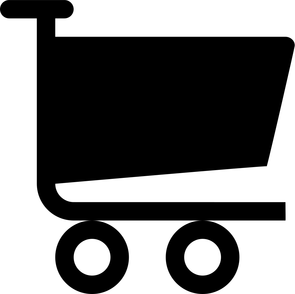 Shopping Cart Black Silhouette Comments - Commerce Silhouette (981x980)