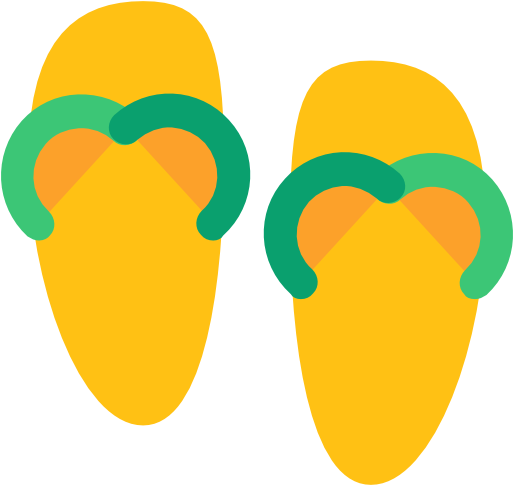 Flip Flops Free Icon - Flip-flops (512x512)