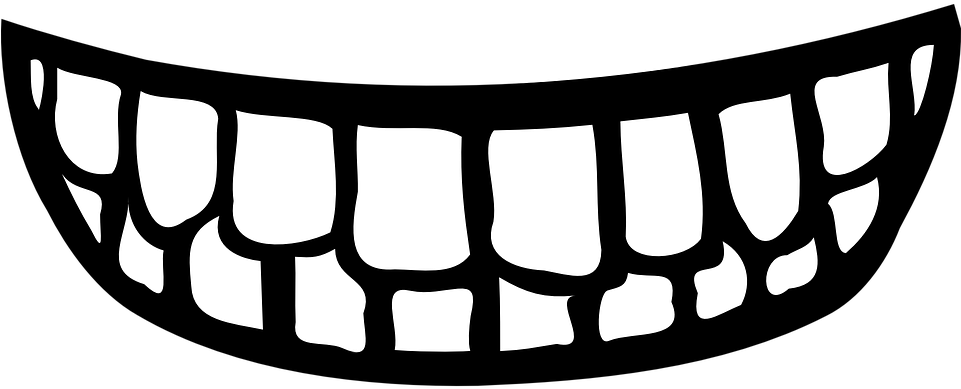 Free Vector Graphic - Teeth Clip Art (960x480)
