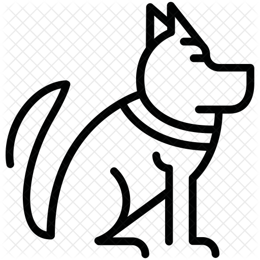 Animal Icon - Dog (512x512)