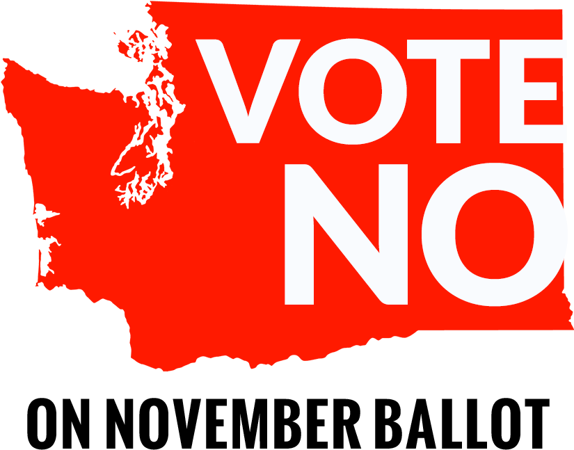 Vote No 594 - Map Of Washington State (829x653)