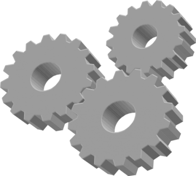 Gears Clipart Gears From Clip Art For Web Uzgif2 Clipart - Creating Google Mashups With The Google Mashup Editor (400x358)